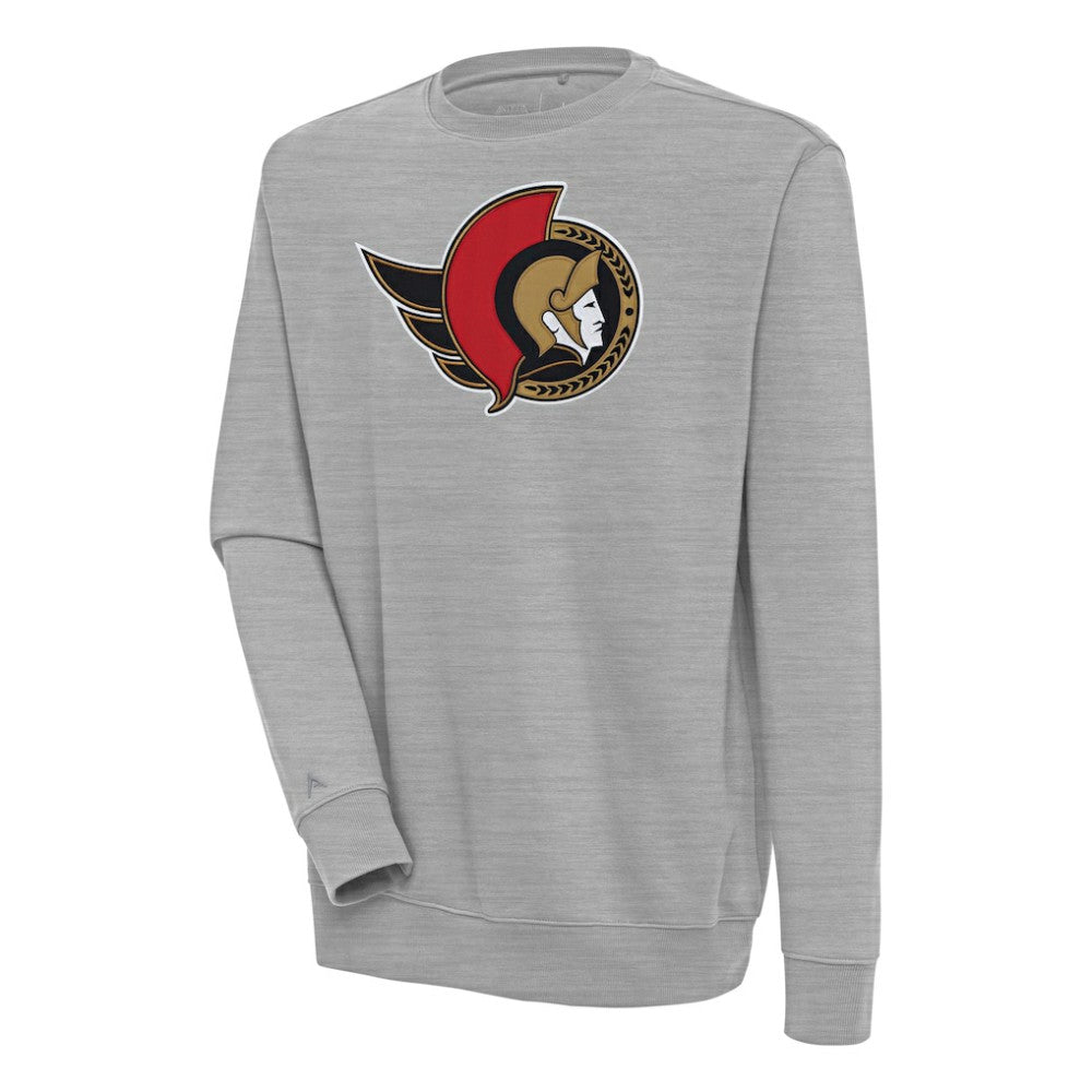 Ottawa Senators - Antigua Victory Pullover Sweatshirt Heather Gray