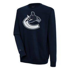 Vancouver Canucks - Antigua Victory Pullover Sweatshirt Navy