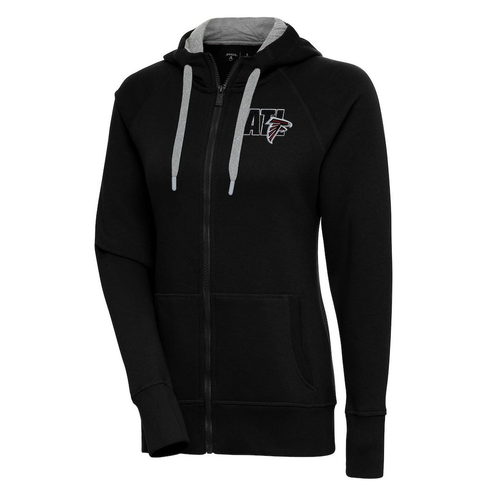 Atlanta Falcons Antigua Women's Victory Full-Zip Hoodie Black - NFL