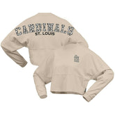 St. Louis Cardinals Fanatics Women's Long Sleeve Cropped Jersey T-Shirt Online
