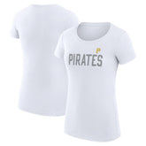 Pittsburgh Pirates G-III 4Her by Carl Banks Women's Super-Slim Fit Lightweight Dot Print T-Shirt Sale