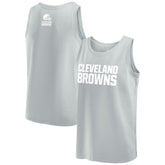 Cleveland Browns Elements Tank Top Gray - Fanatics