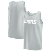 Detroit Lions Elements Tank Top Gray - Fanatics