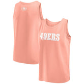 San Francisco 49ers Elements Tank Top Coral - Fanatics