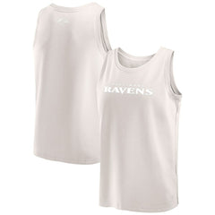 Baltimore Ravens Elements Tank Top Cream - Fanatics