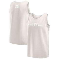 Cincinnati Bengals Elements Tank Top Cream - Fanatics