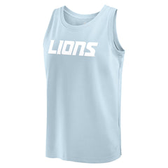 Detroit Lions Elements Tank Top Light Blue - Fanatics