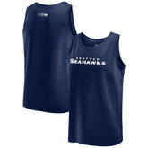 Seattle Seahawks Elements Tank Top College Navy - Fanatics