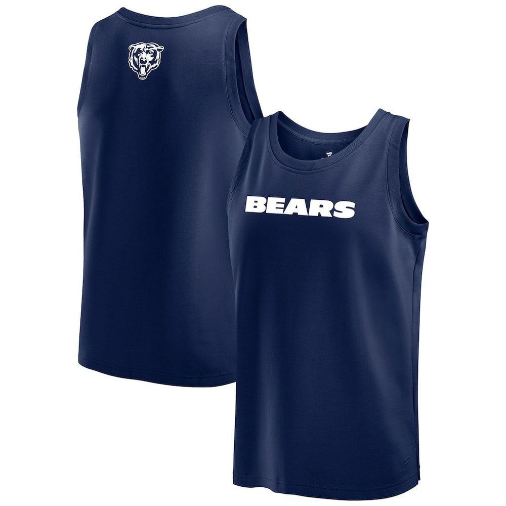Chicago Bears Elements Tank Top Navy - Fanatics