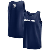 Chicago Bears Elements Tank Top Navy - Fanatics