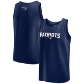 New England Patriots Elements Tank Top Navy - Fanatics