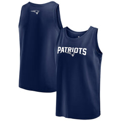 New England Patriots Elements Tank Top Navy - Fanatics