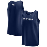 Denver Broncos Elements Tank Top Navy - Fanatics