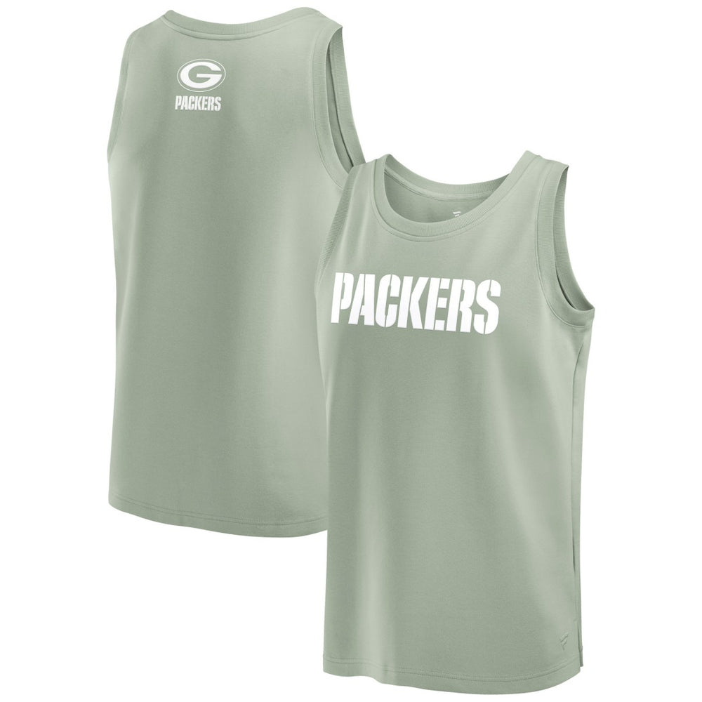 Green Bay Packers Elements Tank Top Light Green - Fanatics