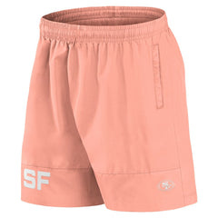 San Francisco 49ers Elements Shorts Coral - Fanatics