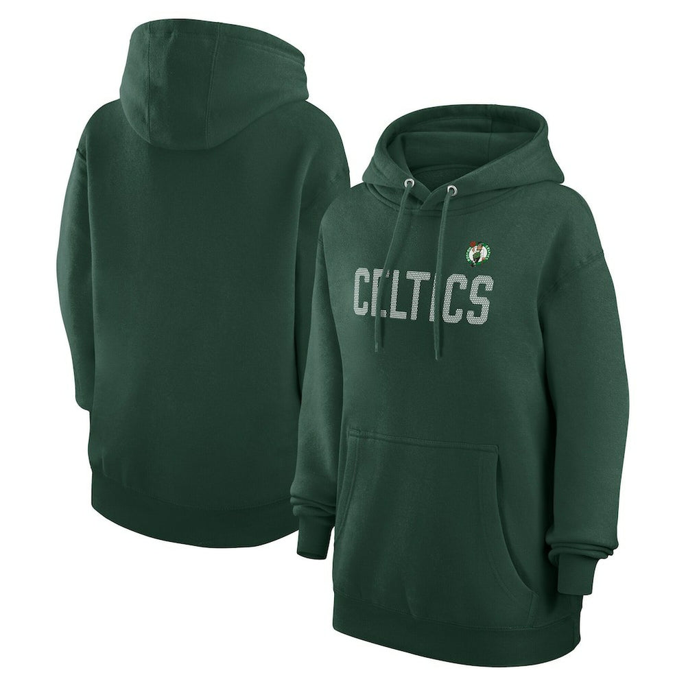 NBA - Boston Celtics G-III 4Her by Carl Banks Women's Dot Print Pullover Hoodie - Kelly Green