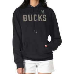 NBA - Milwaukee Bucks G-III 4Her by Carl Banks Women's Dot Print Pullover Hoodie - Black