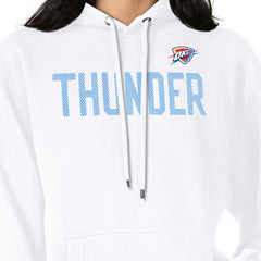 NBA - Oklahoma City Thunder G-III 4Her by Carl Banks Women's Dot Print Pullover Hoodie - White