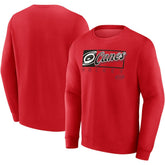 Carolina Hurricanes - Fanatics Focus Fleece Pullover Sweatshirt Red