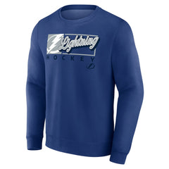 Tampa Bay Lightning - Fanatics Focus Fleece Pullover Sweatshirt Blue