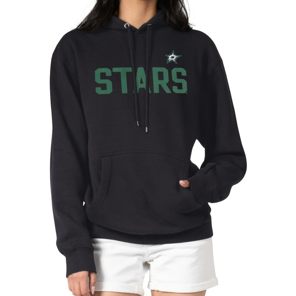 Dallas Stars - G-III 4Her by Carl Banks Women's Dot Print Pullover Hoodie Black