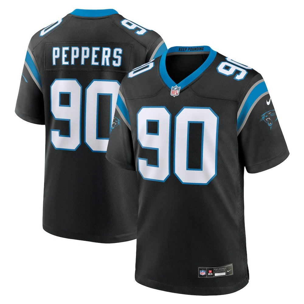 Julius Peppers Carolina Panthers Retired Player Game Jersey Black - Nike