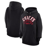 Kansas City Chiefs Starter Unisex Half Ball Team Fleece Pullover Hoodie Black - NFL