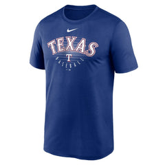 Texas Rangers Nike Wordmark Outline Legend T-Shirt Online