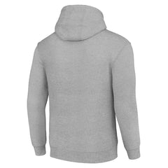 Minnesota Vikings Starter Unisex Color Scratch Fleece Pullover Hoodie Heather Gray - NFL