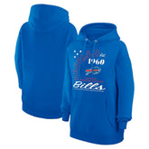 Buffalo Bills Starter Unisex Arch Team Fleece Pullover Hoodie Royal - NFL