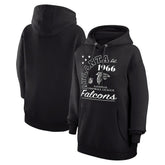 Atlanta Falcons Starter Unisex Arch Team Fleece Pullover Hoodie Black - NFL