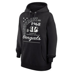 Cincinnati Bengals Starter Unisex Arch Team Fleece Pullover Hoodie Black - NFL