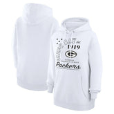 Green Bay Packers Starter Unisex Arch Team Fleece Pullover Hoodie White - NFL