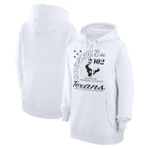 Houston Texans Starter Unisex Arch Team Fleece Pullover Hoodie White - NFL