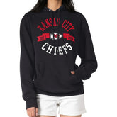 Kansas City Chiefs G-III 4Her by Carl Banks Women's City Graphic Team Fleece Pullover Hoodie Black - NFL