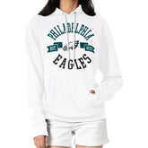 Philadelphia Eagles G-III 4Her by Carl Banks Women's City Graphic Team Fleece Pullover Hoodie White - NFL