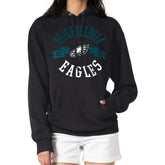 Philadelphia Eagles G-III 4Her by Carl Banks Women's City Graphic Team Fleece Pullover Hoodie Black - NFL