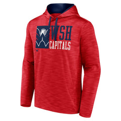 Washington Capitals Fanatics Never Quit Pullover Hoodie Red
