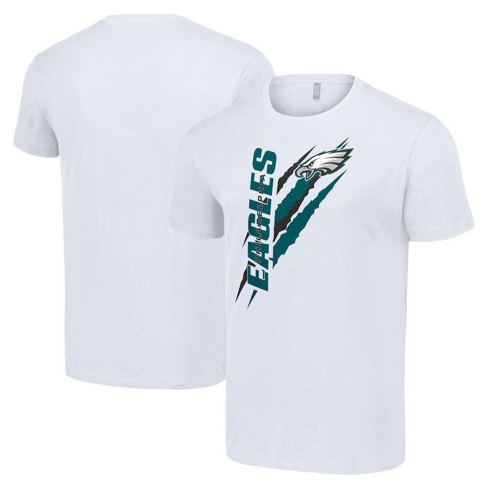 Philadelphia Eagles Starter Color Scratch T-Shirt White - NFL