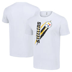 Pittsburgh Steelers Starter Color Scratch T-Shirt White - NFL
