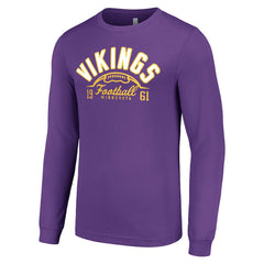 Minnesota Vikings Starter Half Ball Team Long Sleeve T-Shirt Purple - NFL