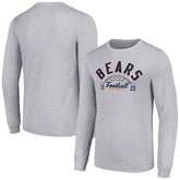 Chicago Bears Starter Half Ball Team Long Sleeve T-Shirt Heather Gray - NFL