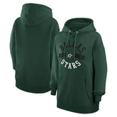 Dallas Stars - G-III 4Her by Carl Banks Women's City Graphic Fleece Pullover Hoodie Green