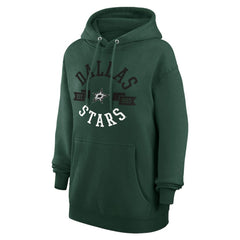 Dallas Stars - G-III 4Her by Carl Banks Women's City Graphic Fleece Pullover Hoodie Green