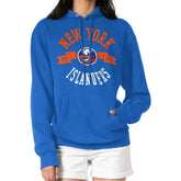 New York Islanders - G-III 4Her by Carl Banks Women's City Graphic Fleece Pullover Hoodie Royal