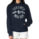 Toronto Maple Leafs - G-III 4Her by Carl Banks Women's City Graphic Fleece Pullover Hoodie Navy