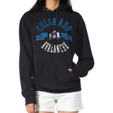 Colorado Avalanche - G-III 4Her by Carl Banks Women's City Graphic Fleece Pullover Hoodie Black
