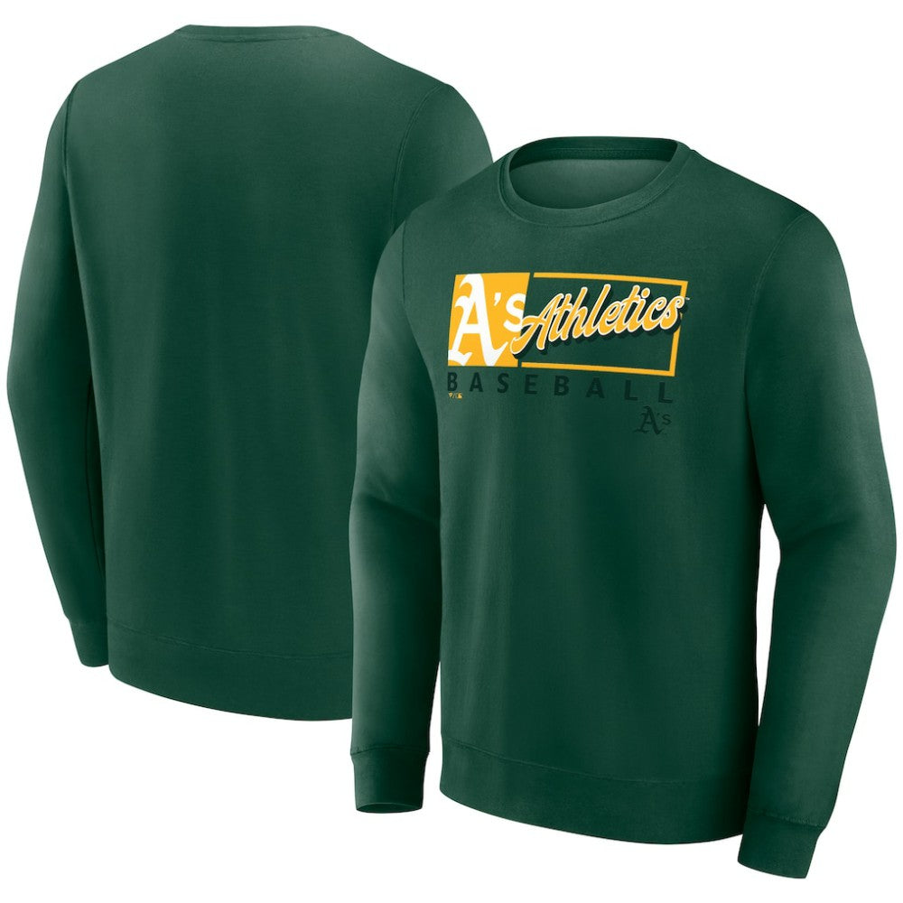 Athletics Fanatics Focus Fleece Pullover Sweatshirt Clearance
