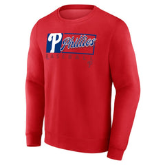 Philadelphia Phillies Fanatics Focus Fleece Pullover Sweatshirt On Sale