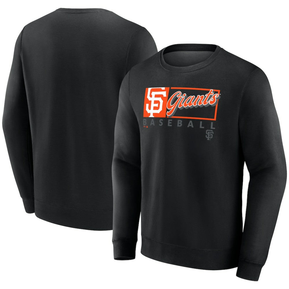 San Francisco Giants Fanatics Focus Fleece Pullover Sweatshirt Lifestyle